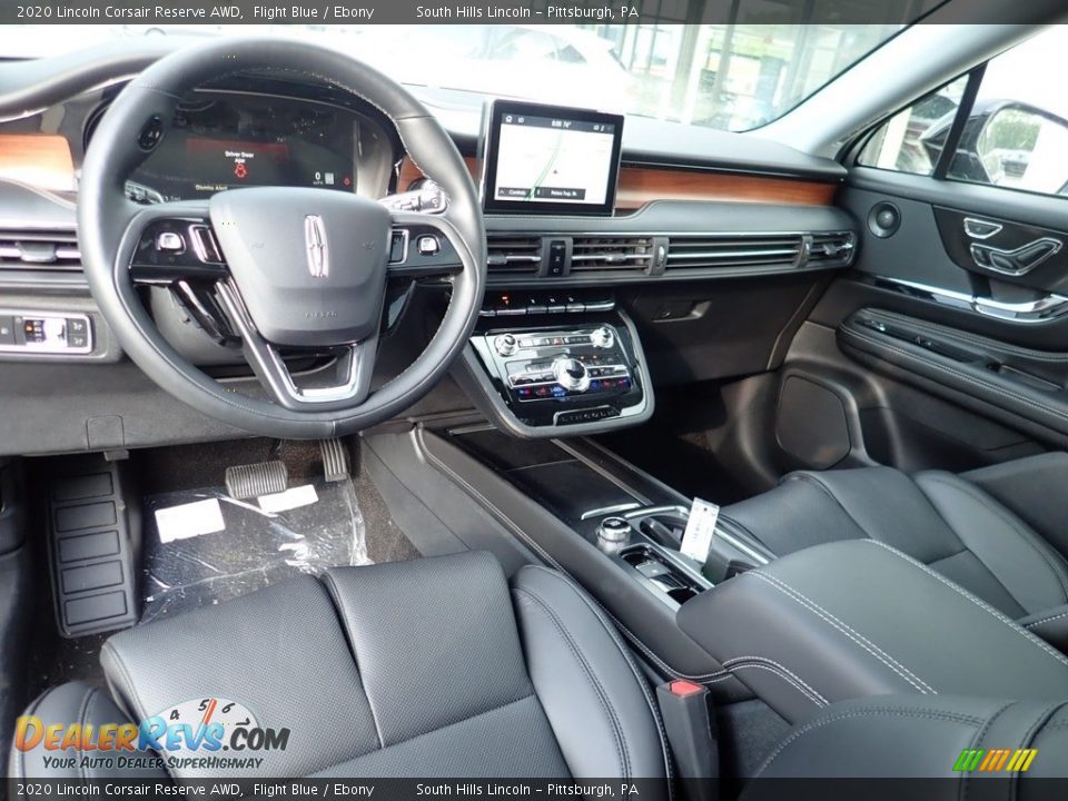 Ebony Interior - 2020 Lincoln Corsair Reserve AWD Photo #16