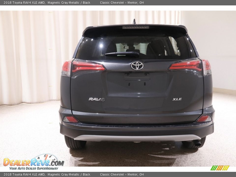 2018 Toyota RAV4 XLE AWD Magnetic Gray Metallic / Black Photo #16