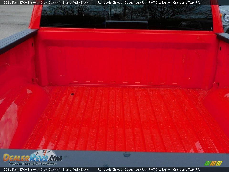 2021 Ram 1500 Big Horn Crew Cab 4x4 Flame Red / Black Photo #7