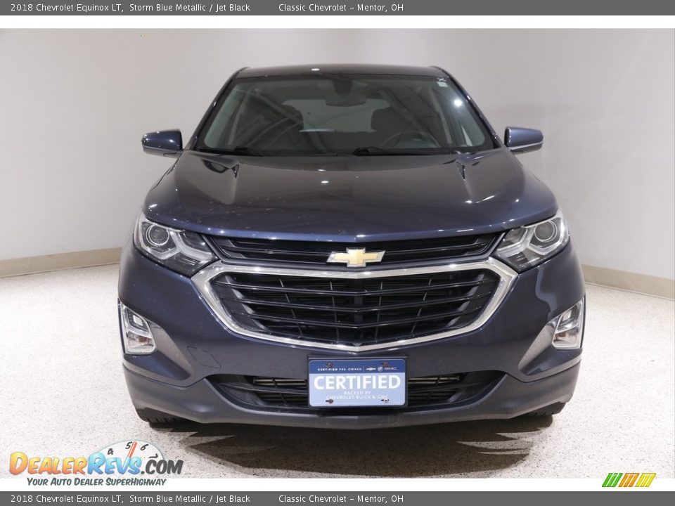 2018 Chevrolet Equinox LT Storm Blue Metallic / Jet Black Photo #2