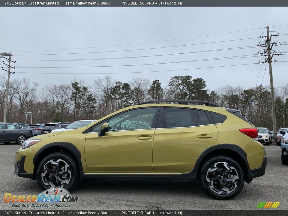 Plasma Yellow Pearl 2021 Subaru Crosstrek Limited Photo #4