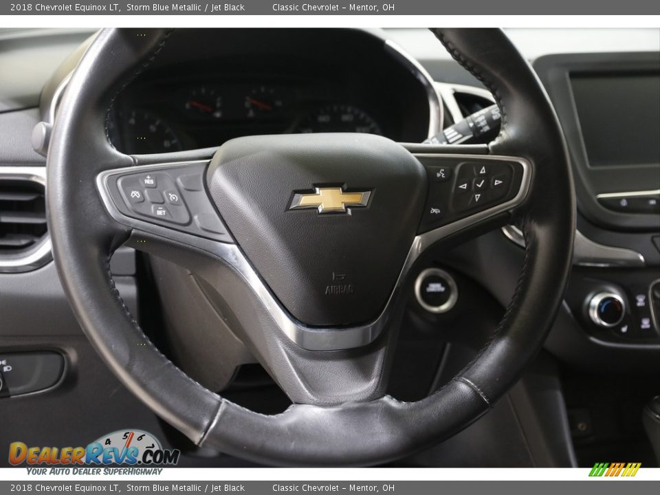 2018 Chevrolet Equinox LT Storm Blue Metallic / Jet Black Photo #7