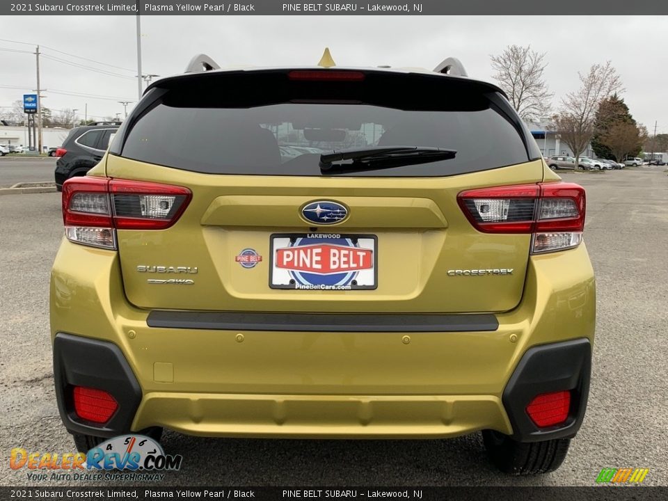 2021 Subaru Crosstrek Limited Plasma Yellow Pearl / Black Photo #7