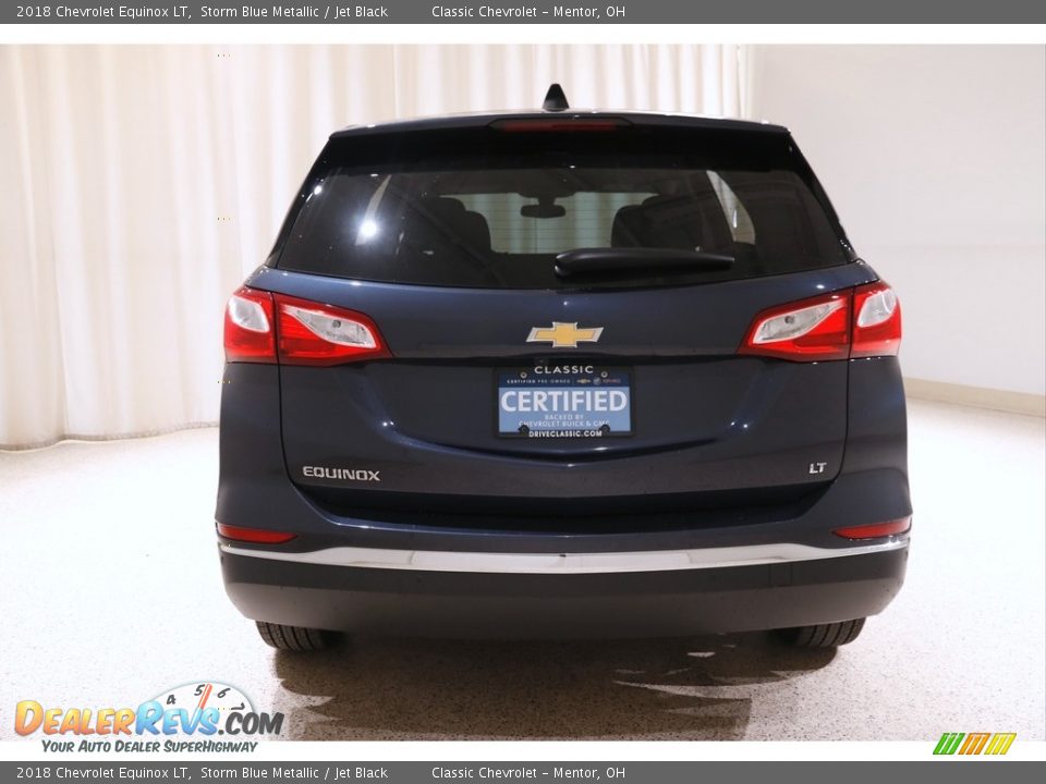 2018 Chevrolet Equinox LT Storm Blue Metallic / Jet Black Photo #16