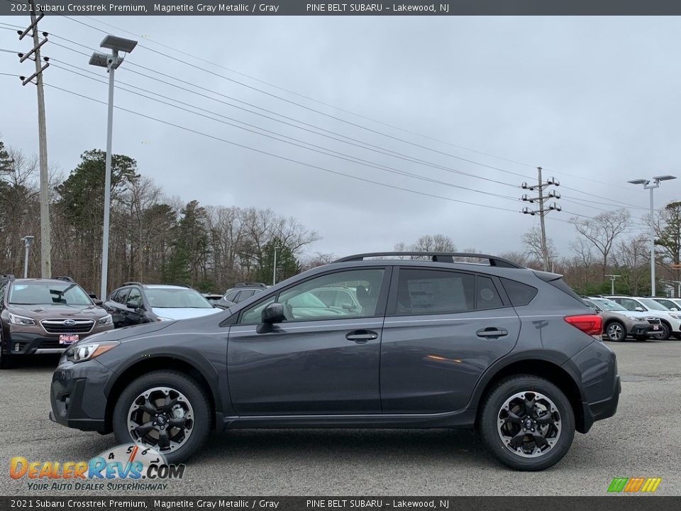 2021 Subaru Crosstrek Premium Magnetite Gray Metallic / Gray Photo #4