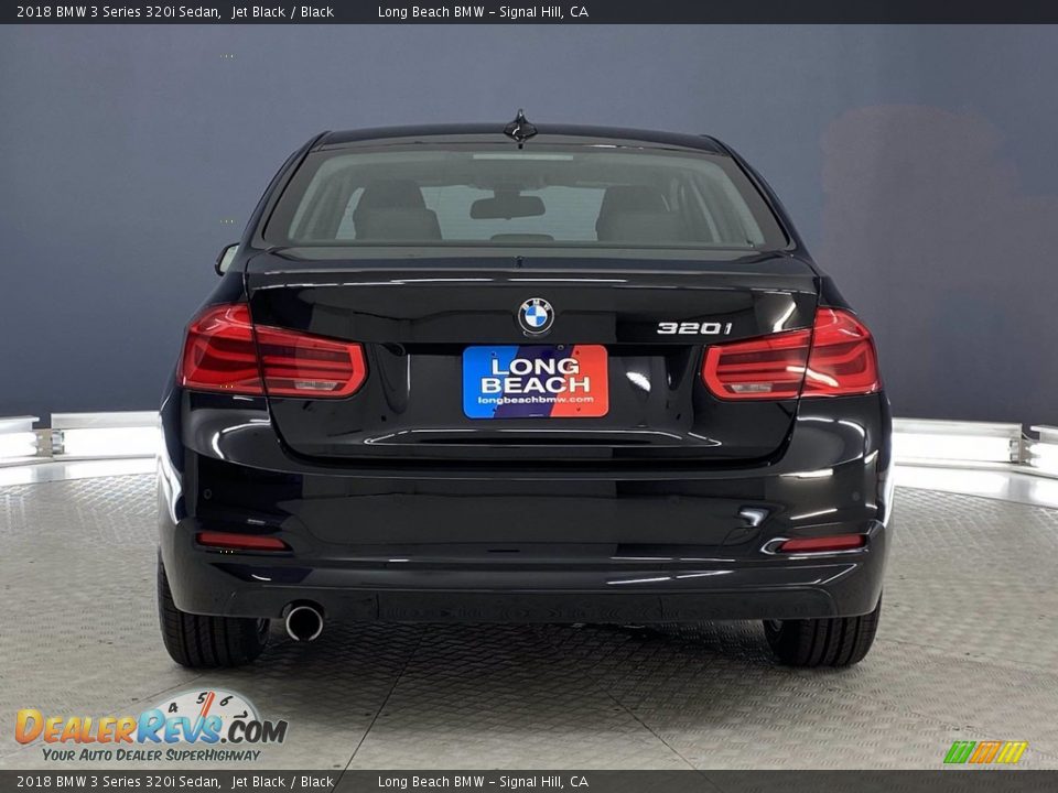 2018 BMW 3 Series 320i Sedan Jet Black / Black Photo #4