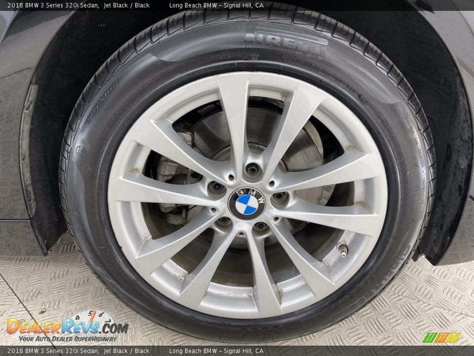 2018 BMW 3 Series 320i Sedan Jet Black / Black Photo #6