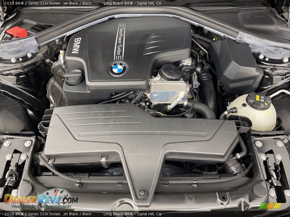 2018 BMW 3 Series 320i Sedan Jet Black / Black Photo #12