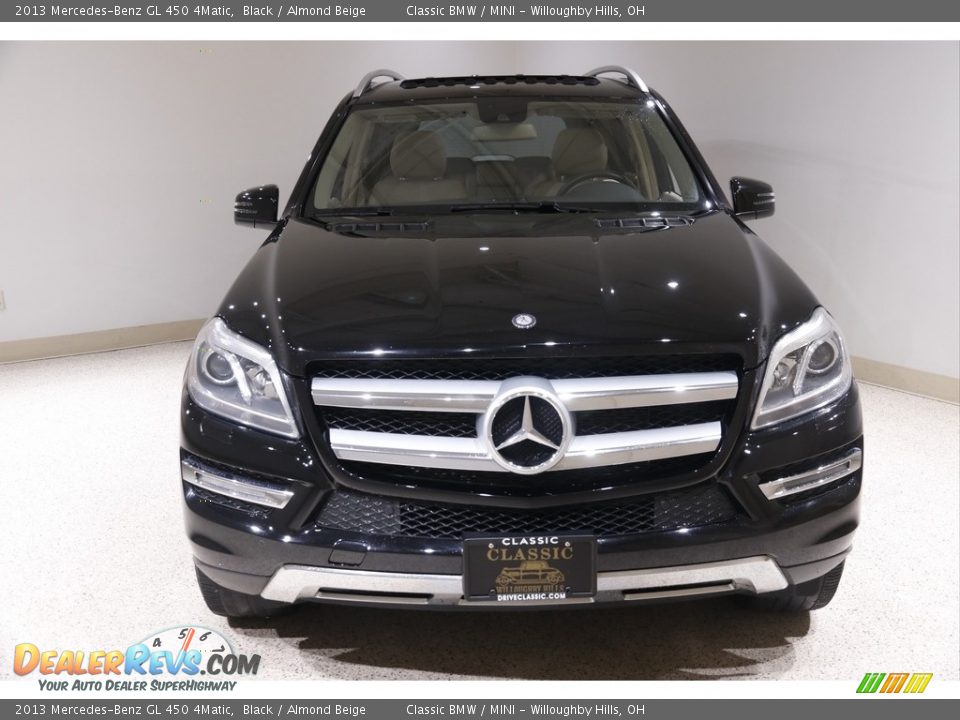 2013 Mercedes-Benz GL 450 4Matic Black / Almond Beige Photo #2