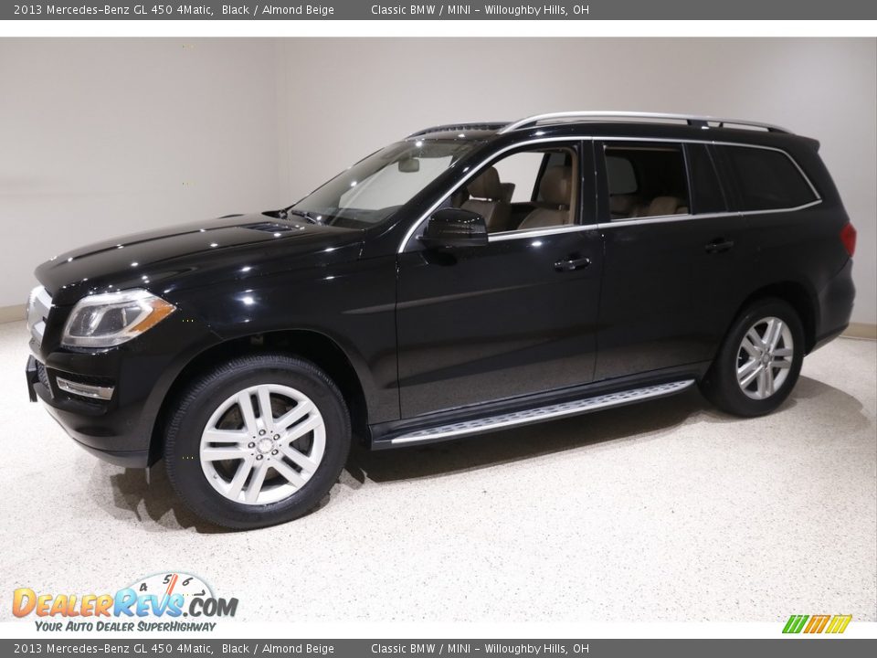 2013 Mercedes-Benz GL 450 4Matic Black / Almond Beige Photo #3