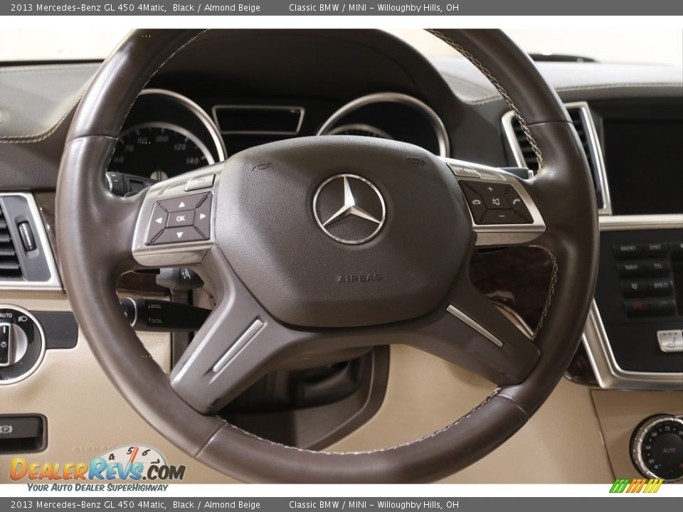 2013 Mercedes-Benz GL 450 4Matic Black / Almond Beige Photo #7