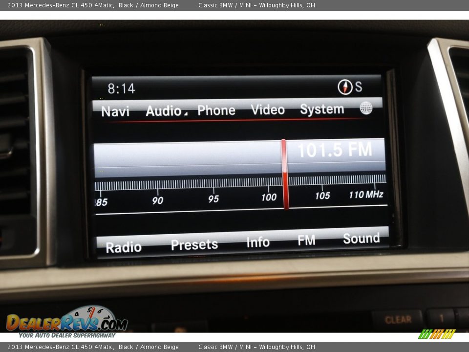 2013 Mercedes-Benz GL 450 4Matic Black / Almond Beige Photo #12
