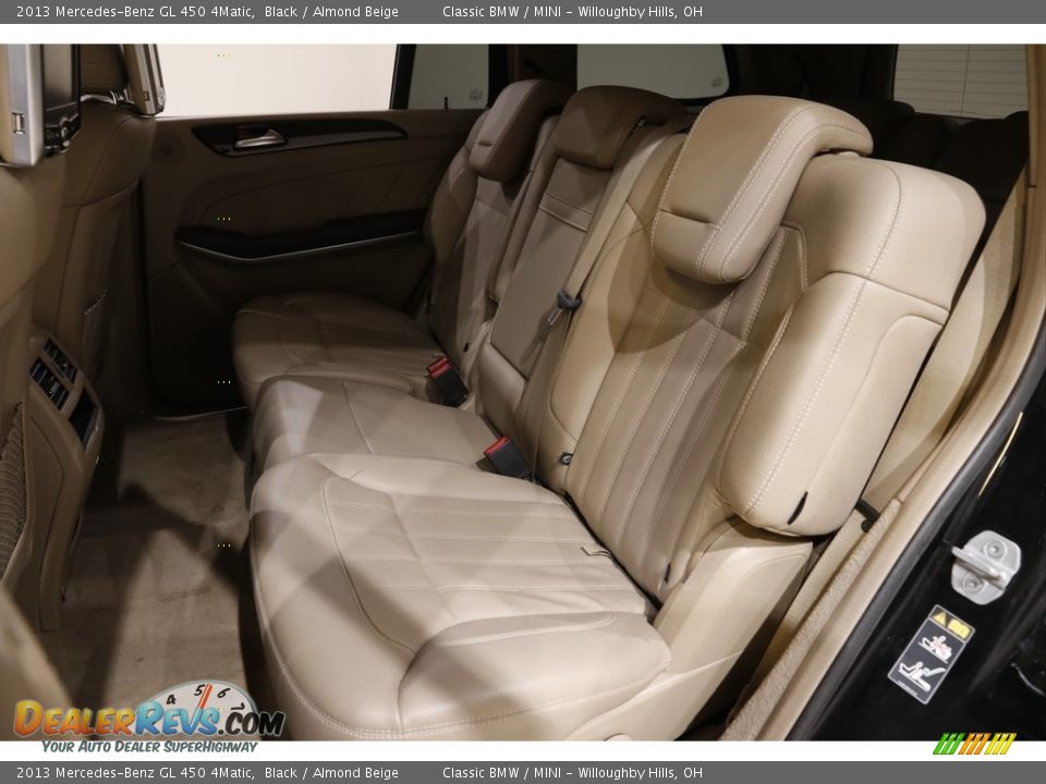 2013 Mercedes-Benz GL 450 4Matic Black / Almond Beige Photo #20