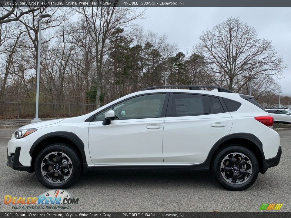 2021 Subaru Crosstrek Premium Crystal White Pearl / Gray Photo #4