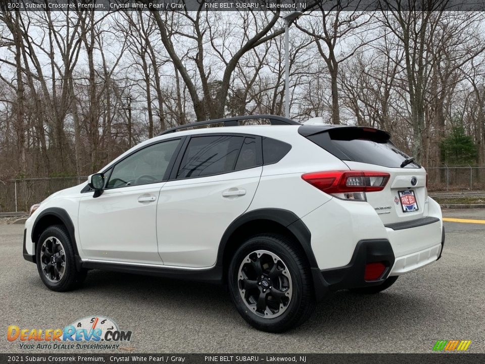 2021 Subaru Crosstrek Premium Crystal White Pearl / Gray Photo #6