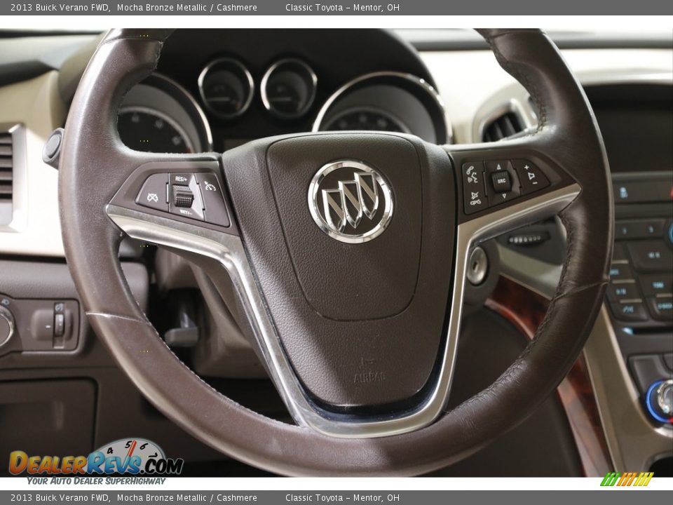 2013 Buick Verano FWD Mocha Bronze Metallic / Cashmere Photo #7