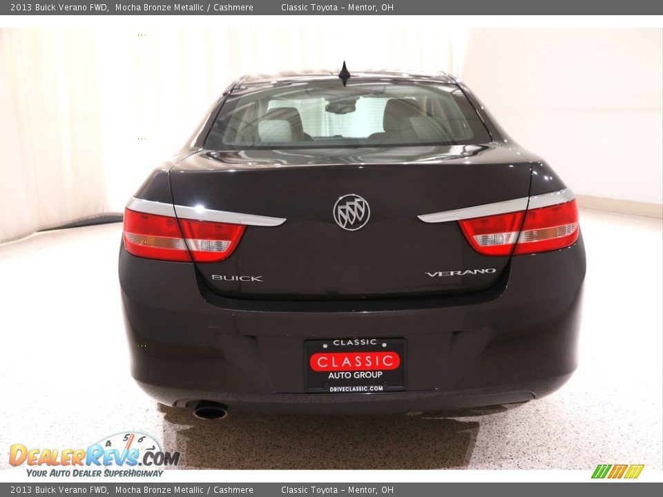 2013 Buick Verano FWD Mocha Bronze Metallic / Cashmere Photo #17