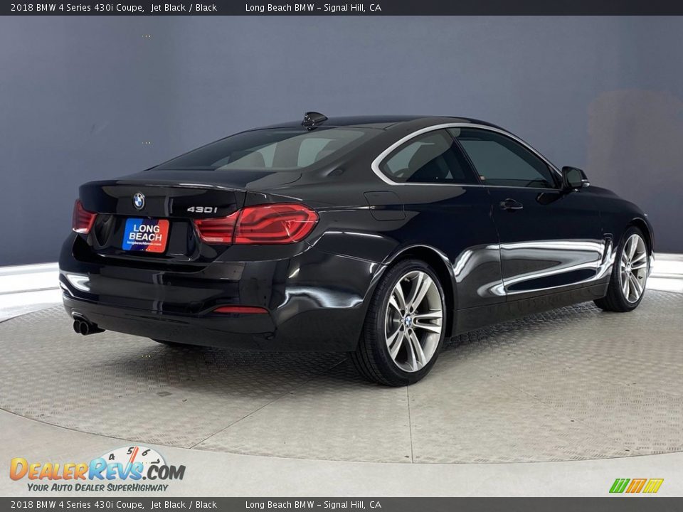 2018 BMW 4 Series 430i Coupe Jet Black / Black Photo #5