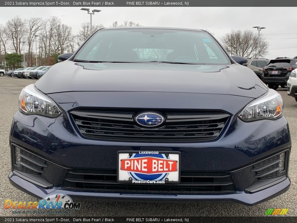 2021 Subaru Impreza Sport 5-Door Dark Blue Pearl / Black Photo #3