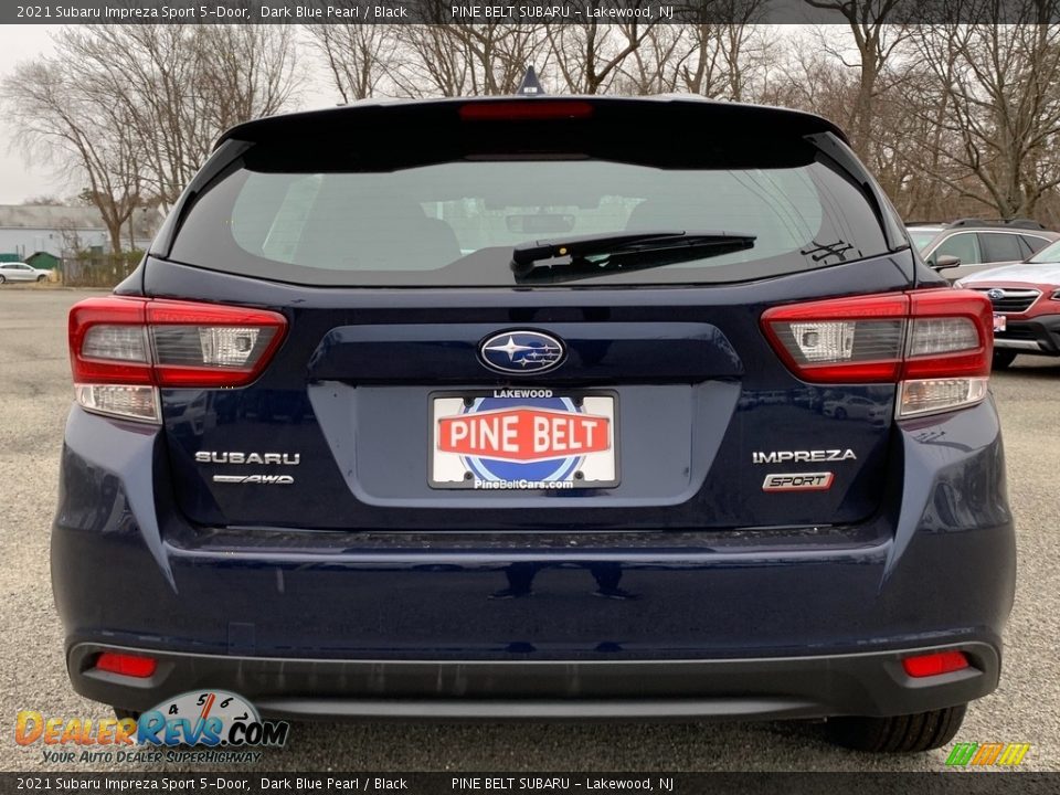 2021 Subaru Impreza Sport 5-Door Dark Blue Pearl / Black Photo #7