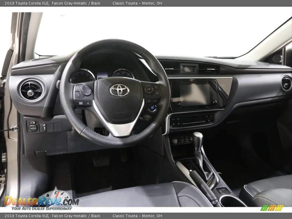 2019 Toyota Corolla XLE Falcon Gray metallic / Black Photo #6