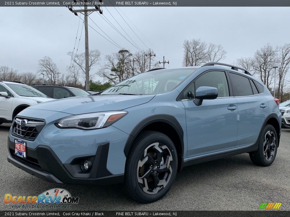 2021 Subaru Crosstrek Limited Cool Gray Khaki / Black Photo #1