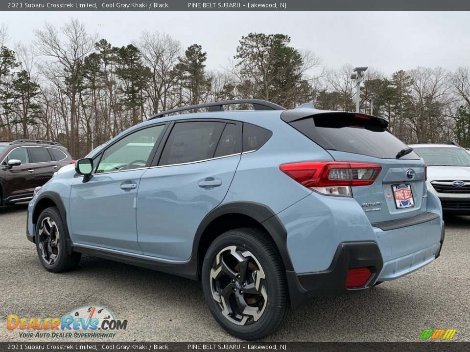 2021 Subaru Crosstrek Limited Cool Gray Khaki / Black Photo #6