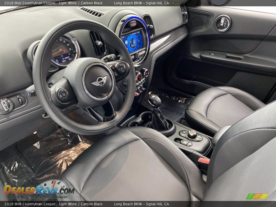 2018 Mini Countryman Cooper Light White / Carbon Black Photo #17