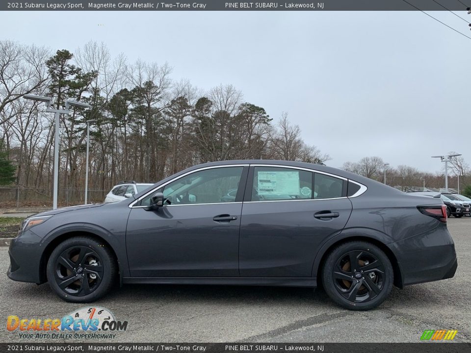 2021 Subaru Legacy Sport Magnetite Gray Metallic / Two-Tone Gray Photo #4
