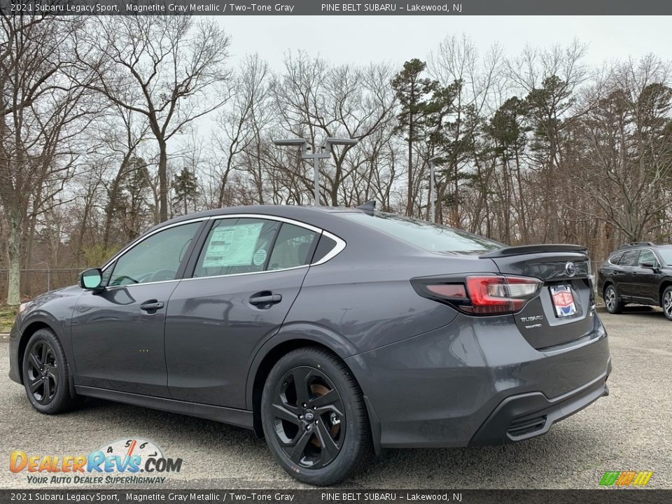 2021 Subaru Legacy Sport Magnetite Gray Metallic / Two-Tone Gray Photo #6