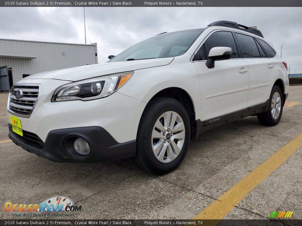 Crystal White Pearl 2016 Subaru Outback 2.5i Premium Photo #2