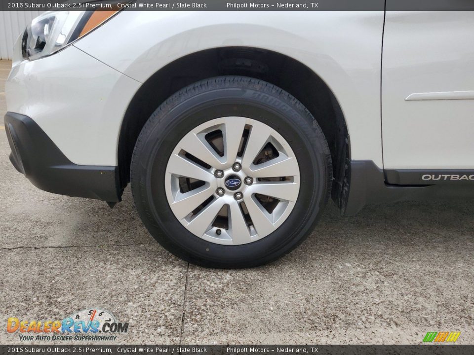 2016 Subaru Outback 2.5i Premium Wheel Photo #10