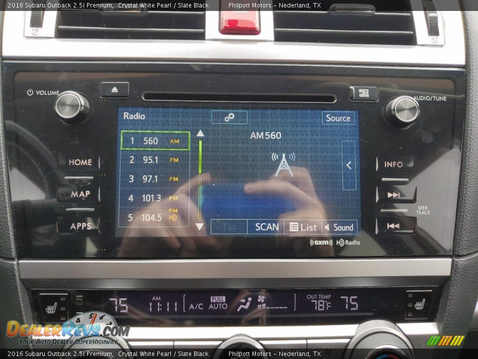 Navigation of 2016 Subaru Outback 2.5i Premium Photo #19