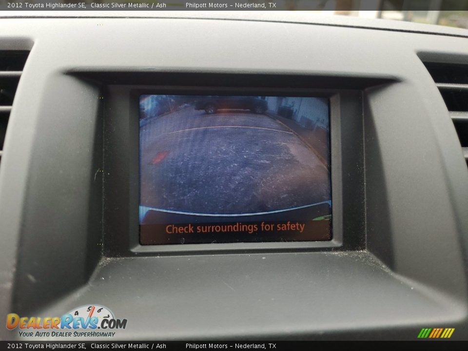 2012 Toyota Highlander SE Classic Silver Metallic / Ash Photo #20