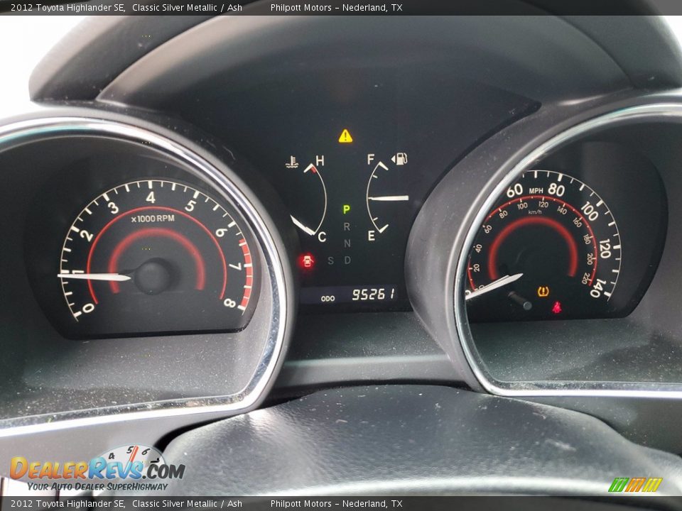 2012 Toyota Highlander SE Classic Silver Metallic / Ash Photo #23