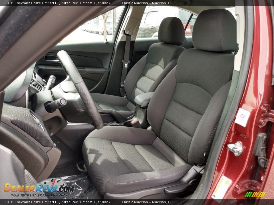 2016 Chevrolet Cruze Limited LT Siren Red Tintcoat / Jet Black Photo #2