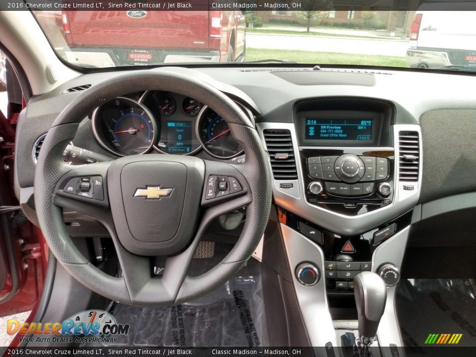 2016 Chevrolet Cruze Limited LT Siren Red Tintcoat / Jet Black Photo #3