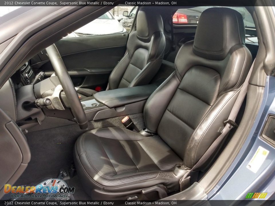 2012 Chevrolet Corvette Coupe Supersonic Blue Metallic / Ebony Photo #2