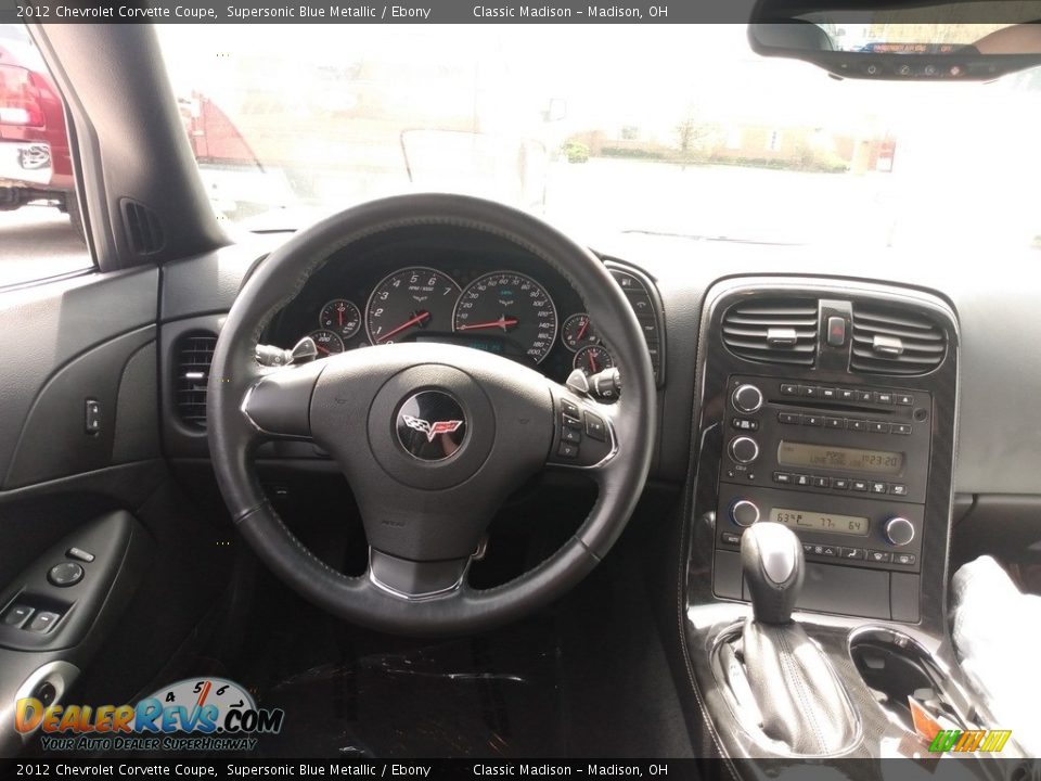 2012 Chevrolet Corvette Coupe Supersonic Blue Metallic / Ebony Photo #3