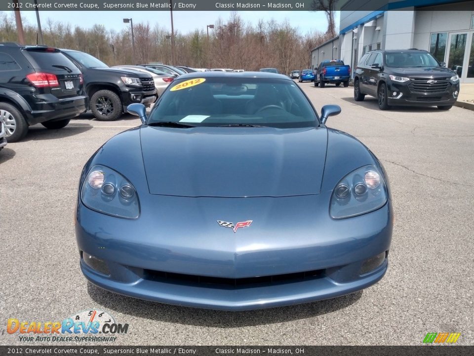 2012 Chevrolet Corvette Coupe Supersonic Blue Metallic / Ebony Photo #4