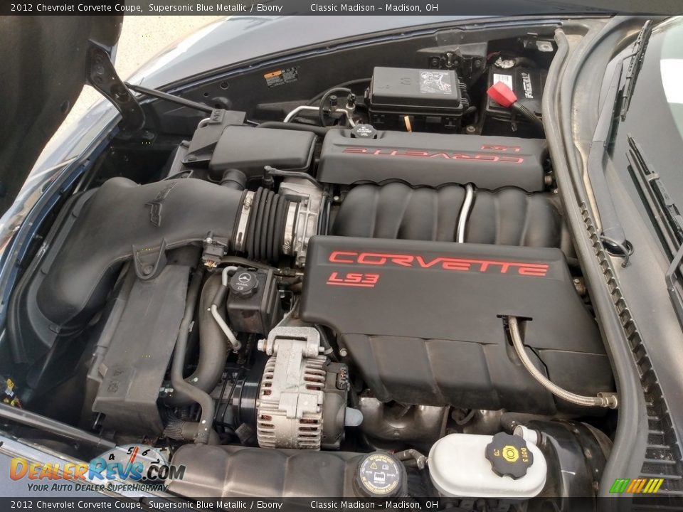 2012 Chevrolet Corvette Coupe Supersonic Blue Metallic / Ebony Photo #5