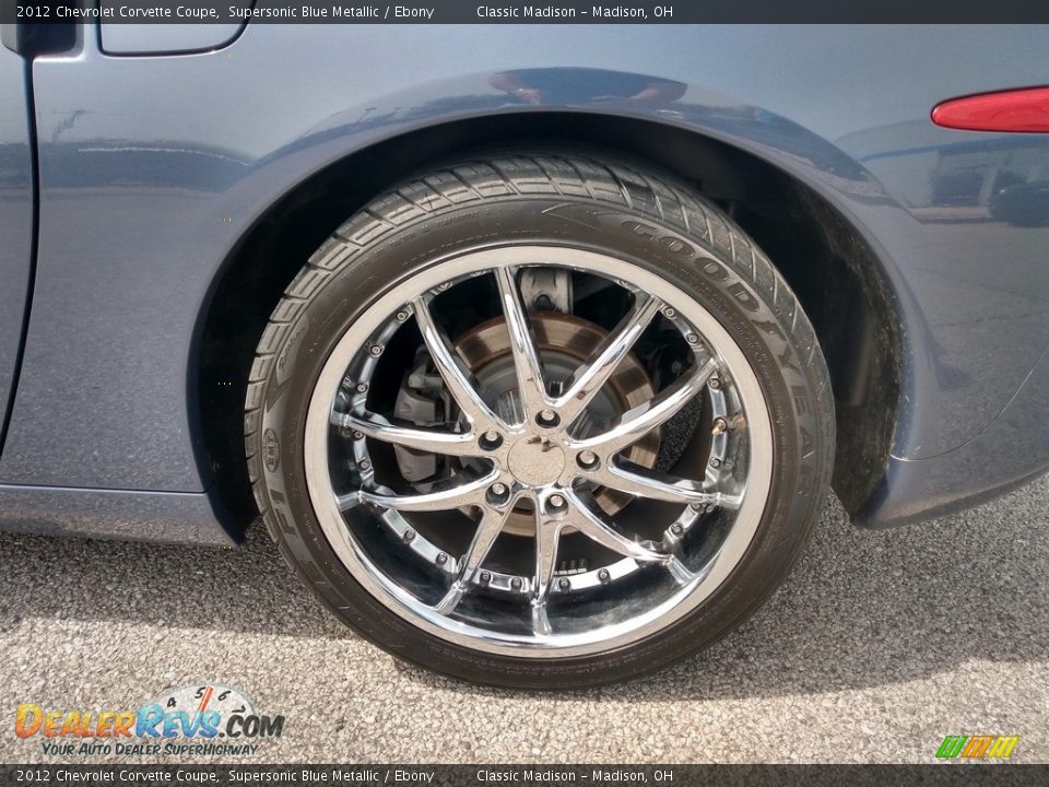 2012 Chevrolet Corvette Coupe Supersonic Blue Metallic / Ebony Photo #9