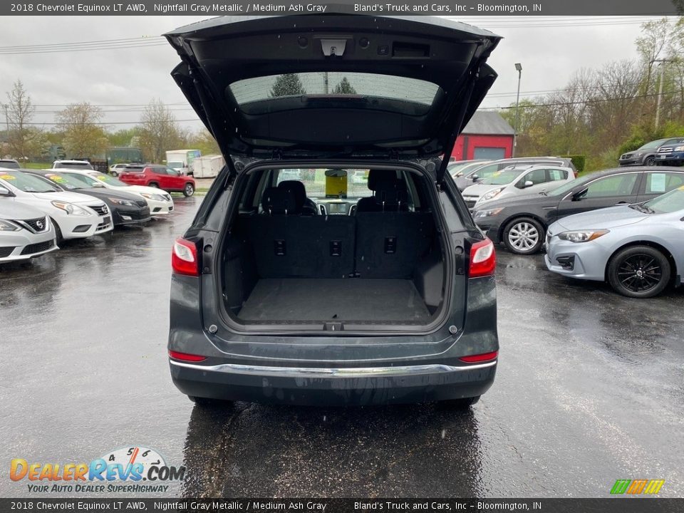 2018 Chevrolet Equinox LT AWD Nightfall Gray Metallic / Medium Ash Gray Photo #9