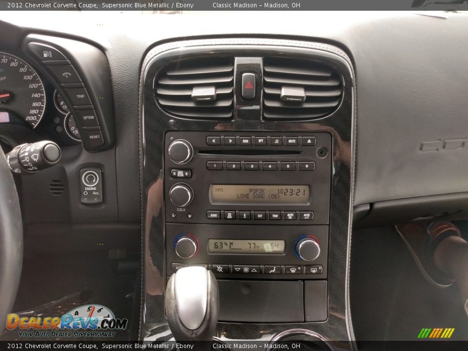 2012 Chevrolet Corvette Coupe Supersonic Blue Metallic / Ebony Photo #12