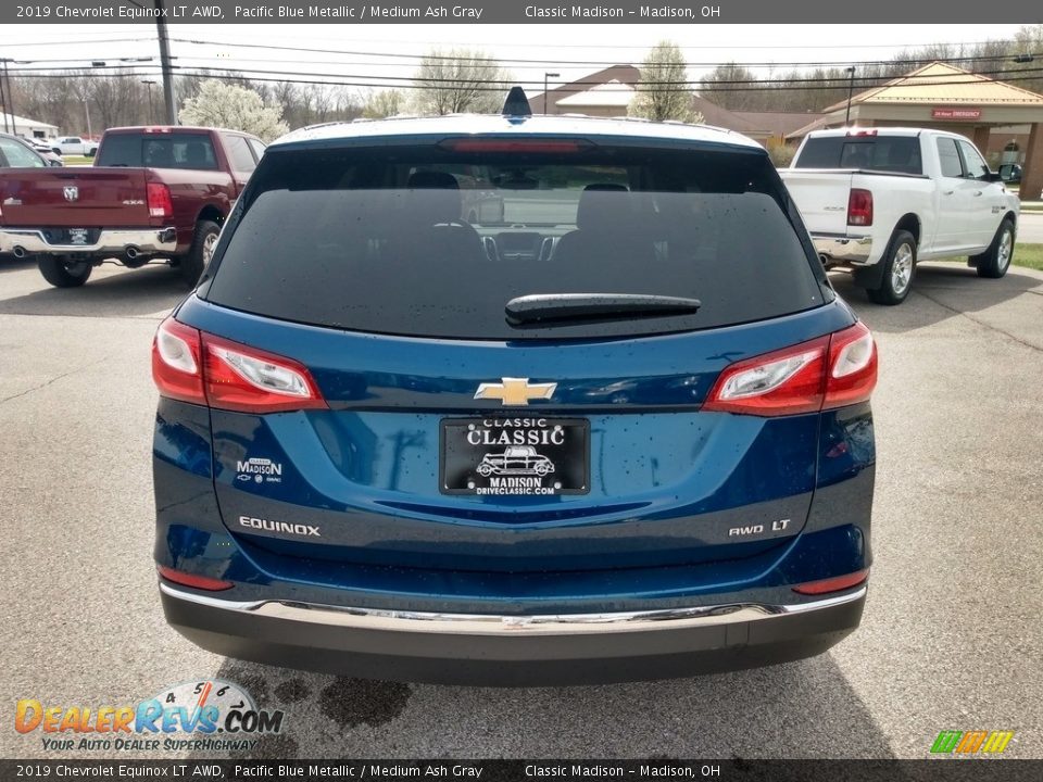 2019 Chevrolet Equinox LT AWD Pacific Blue Metallic / Medium Ash Gray Photo #7