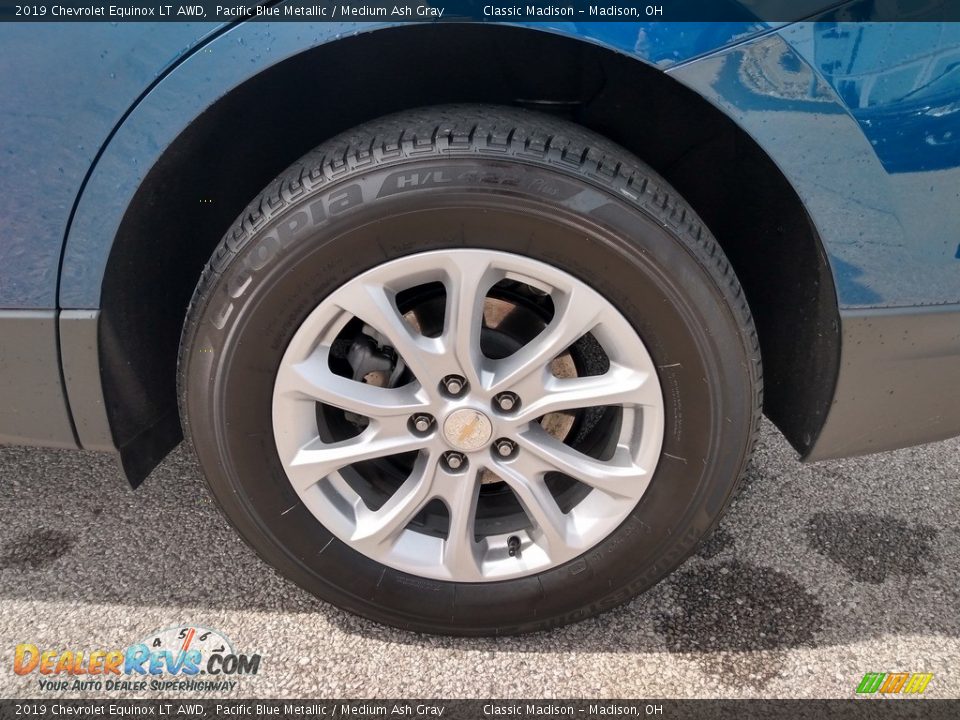 2019 Chevrolet Equinox LT AWD Pacific Blue Metallic / Medium Ash Gray Photo #8