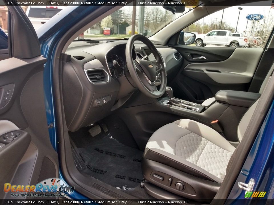 2019 Chevrolet Equinox LT AWD Pacific Blue Metallic / Medium Ash Gray Photo #10