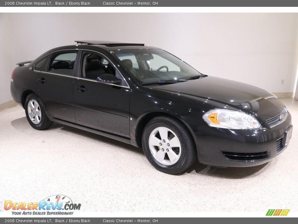 2008 Chevrolet Impala LT Black / Ebony Black Photo #1