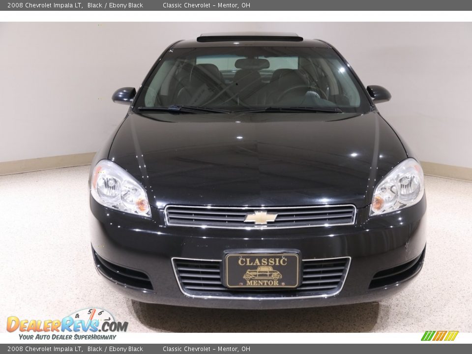 2008 Chevrolet Impala LT Black / Ebony Black Photo #2