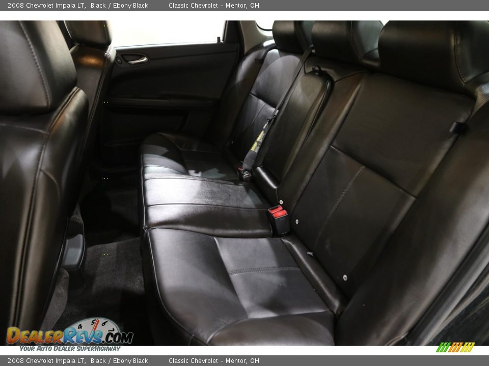 2008 Chevrolet Impala LT Black / Ebony Black Photo #13